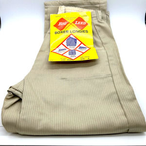 Vintage Kids Big Leed Boxer Longies Kids Size 6